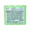 Urmet ZEFFIRO 3 battery replacement rechargeable
