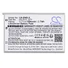 Replacement EN-EL5, VARTA-P52, CP1 battery Nikon Coolpix