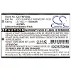 Falk IBEX 30 40 CPF-1035 CP-FU-NP60-1100CM replacement battery