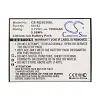 RCA Lyra X3000 battery replacement X3030 54182 1500mAh 3.7V