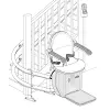 Minivator 950 1000 2000 stair-lift battery replacement