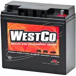 12V20P WestCo Classic motorbike battery 12v 20ah 275CCA