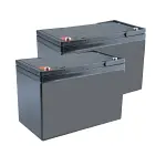 100Ah mobility battery replacement scooter Powerchair wheelchair x2