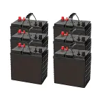 Tennant -company Scrubber-7100 (option 1) battery replacement