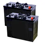 Haulotte Star-6-Crawler vertical mast battery replacement