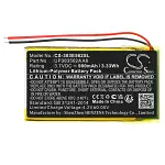 Palm UP383562A 900mAh battery replacement rechargeable