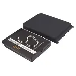 Pharos PTL600-extended PTL600E-3000mah & back cover battery