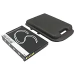 HP iPaq-600 extended 3200mh battery black cover rechargeable