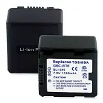 Toshiba GSC-BT6 camera camcorder battery replacement rechargeable