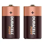 Duracell Plus-C, LR14, MN1400 long lasting batteries, pack of two