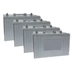 Numatic-TGB-8572/200T battery full set of four GEL