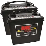 2x MK M22NF-SLD-A mobility scooter power chair batteries