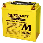 Motobatt MB16U battery AGM motorcycle 20ah 240CCA