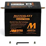 Nitro HVT-7 compatible battery 12v 33ah AGM replacement