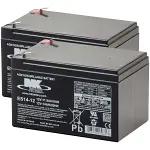 14ah-12v MK-Powered ES14-12-twin battery pack AGM sealed