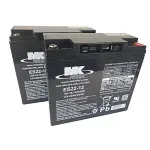 MK-ES22-12 MK-ES20-12 mobility battery pair 12v 22ah