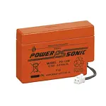 12v 0.8Ah size battery range