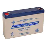 Injusa High Power IJ6-7.2HR rechargeable 6v 7ah battery