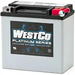 WCP14L SVR14L WestCo Platinum battery 220CCA 12v 12ah