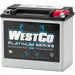 WCP16L SVR16L WestCo Platinum 325CCA battery 12v 19ah