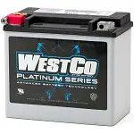 WCP20 SVR20 WestCo Platinum motorcycle battery 325CCA