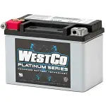 WCP9 WestCo Platinum 120CCA motorbike battery replacement