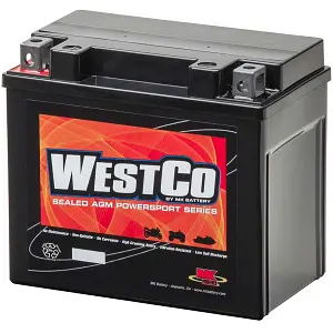 WestCo Classic 12V12-B motorbike battery 12v 10ah 180CCA