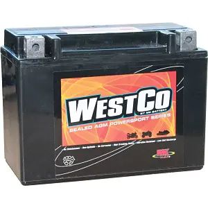 12V13L WestCo Classic motorbike battery 200CCA