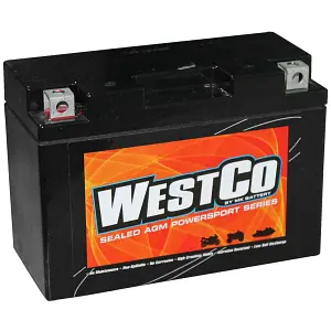 12V9B-4 WestCo Classic 12v 8Ah motorbike battery replacement