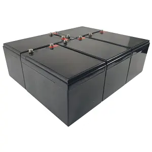 60v-12ah-screw-down terminal battery set of five