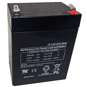 Tempest TR2.9-12P battery replacement rechargeable VRLA