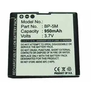 Nokia BP-5M extended battery replacement mobile phones rechargeable