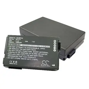 DC50 Canon BP-214 replacement camera camcorder battery