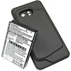 Sprint-Droid-Incredible-2200mAh battery extended with black cover