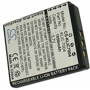 Kodak KLIC-7004 camera camcorder battery replacement rechargeable