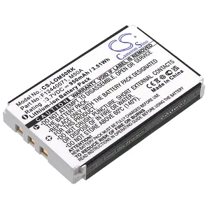 Batteria tastiera 3.7V/950mAh 190304-2004,F12440071,M50A per LOGECH diNovo Edge,DiNovo Mini,Y-RAY81  44