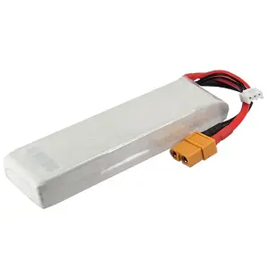 RC hobby battery 2-pin round 2100mAh Li-Polymer 7.4V