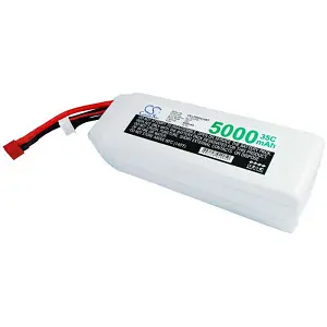 RC generic hobby battery 5000mAh Li-Polymer 18.5 volt