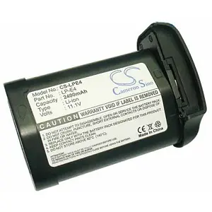 Canon LP-E4 camera camcorder battery rechargeable replacement