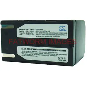 Samsung SB-LSM320 camera camcorder battery rechargeable