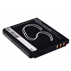 Batteria Sostitutiva NB-8L Per Canon PowerShot A3000 IS A3100: 740mAh, 3.7V, Li-ion, Nera