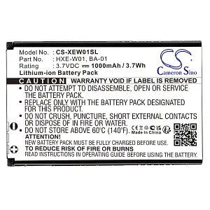 Bluetooth BT74R Gps Receiver BT77 HXE-W01 replacement battery