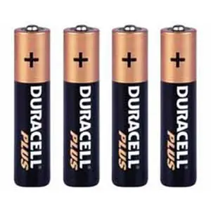 Duracell AAA, LR03, MN2400 quality guaranteed batteries, pack of four