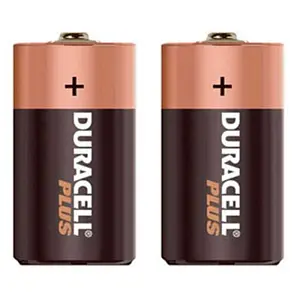 Duracell Plus-C, LR14, MN1400 long lasting batteries, pack of two