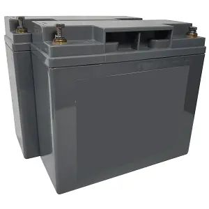 GEL-18ah 12v pair of batteries for mobility scooter powerchairs
