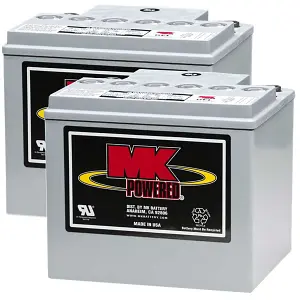 MK M40-12-SLD-G battery replacement non-spillable 40ah 12v x2