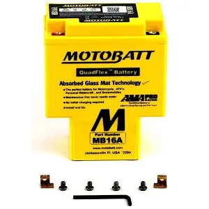 HYB16A-A, HYB16A-AB compatible battery AGM 19ah 200CCA