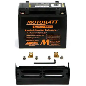 DTX12LBS, YTX12LBS battery compatible black 200CCA 12v AGM