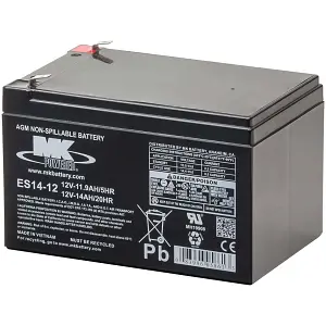 14ah MK ES14-12 battery 12v rechargeable sealed lead AGM