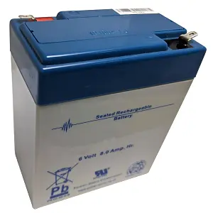 IBT BT8.5-6 6v rechargeable batteries replacement VRLA AGM